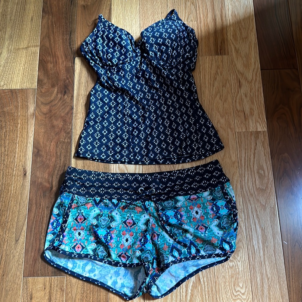 Athleta swimsuit.